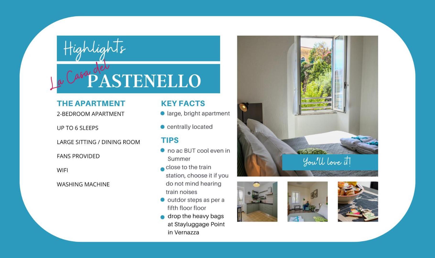 La Casa Del Pastenello ヴェルナッツァ エクステリア 写真